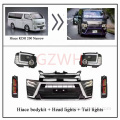 Hiace mbele bumper na taa ya taa ya taa ya taa
